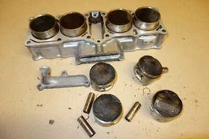 Honda CB-1 400 CB1 CB400F NC27 1990 bloque de cilindros motor dañado - Imagen 1 de 11