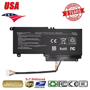 43Wh Battery for Toshiba Satellite P55-A5312 S55T-A5237 S55T-A5238 L55T-A5186 - Picture 1 of 12