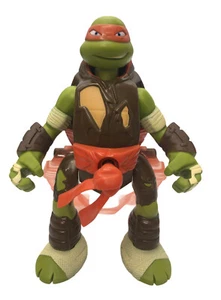 Figura de acción Miguel Ángel 2013 Teenage Mutant Ninja Turtles THROW N' BATTLE - Imagen 1 de 3