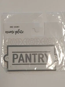 Horizon Group "Pantry" Nameplate 3.25" x 1.75" - Picture 1 of 1