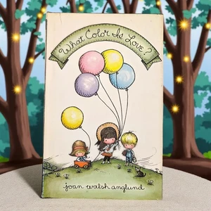 What Color Is Love? by Joan Walsh Anglund 1966 Hardcover Dust Jacket Precious - Bild 1 von 10