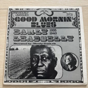 EARLY LEADBELLY Good Morning Blues LP Blues / VINYL RECORD - Picture 1 of 2