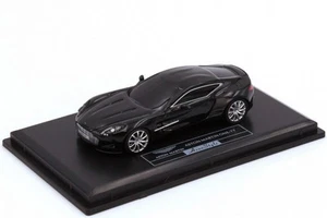 1/87 Aston Martin One-77 schwarz 2016 Diecast Modellauto von Frontiart FHO-07 - Bild 1 von 5