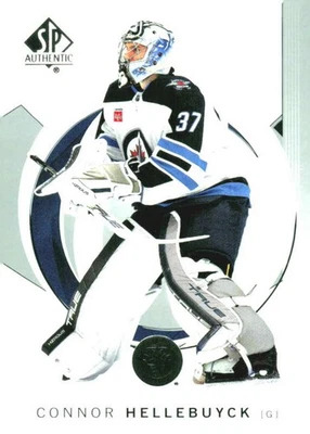 2024-25 SP Authentic #94 Connor Hellebuyck Winnipeg Jets - Image 1 of 2