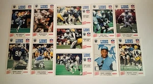 🔥 🏉 1989 Oscar Meyer Detroit Lions Football Card Set - Barry Sanders Rookie! - Bild 1 von 7