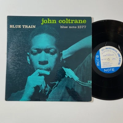 John Coltrane Blue Train BLP 1577 RVG Ear DG Jazz Vinyl LP - Image 1 of 4