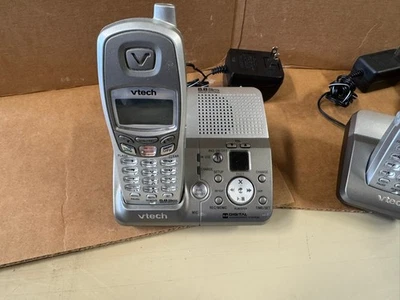 vTec cordless Phone sysyem with Answering Machine - Image 1 of 4