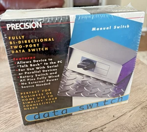 Precision Instruments Fully Bi-Directional Two Port Manual Data Switch - Picture 1 of 6
