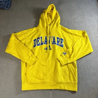 Sudadera Antigua Marca Universitaria Mediana Universidad de Delaware College Pullover Foto 1 de 4