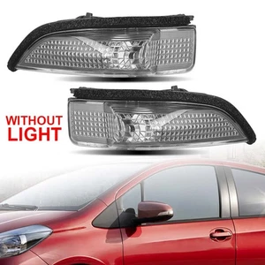 Left Right Wing Mirror Indicator Light Turn Signal Lens For Toyota Yaris 2011-19 - Picture 1 of 17