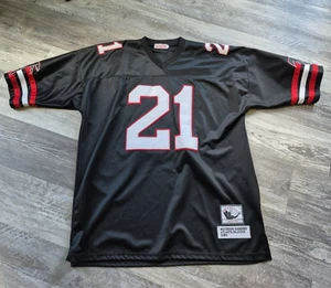 Mitchell & Ness Deion Sanders Atlanta Falcons Football Jersey Throwbacks Sz 56 - Picture 1 of 6
