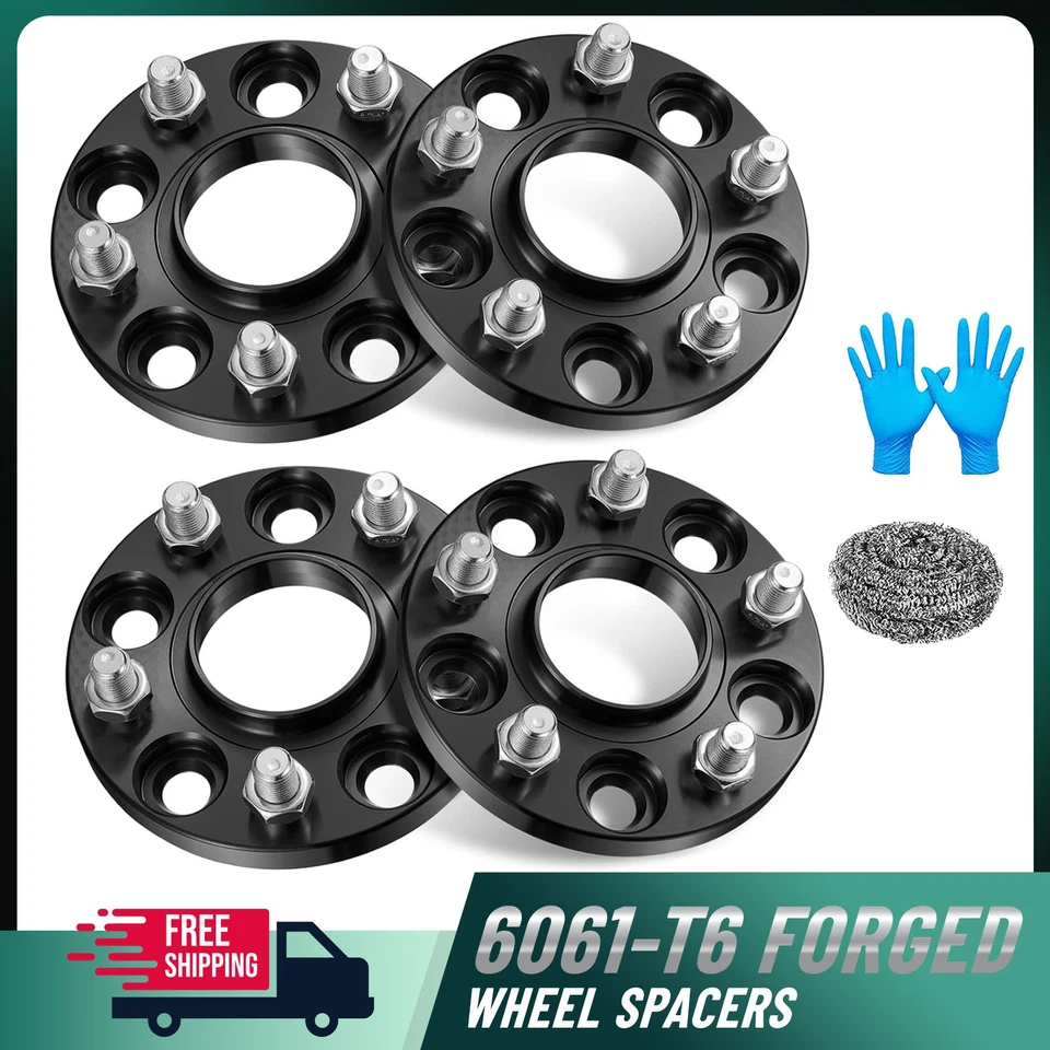 (4) Espaciadores de rueda centrados en el cubo 15 mm 5x4,5 64,1 mm M12x1,5 para Acura RDX 2007-2024 Foto 1 de 4