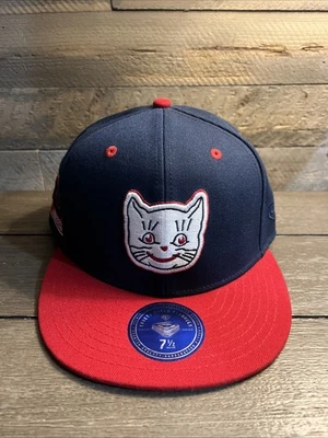 KANSAS CITY KATZ EFF DNA EBBETS FIELD BLUE RED FITTED HAT SZ 7 1/2 MENS New - Image 1 of 4