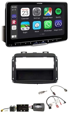 Alpine Bluetooth Lenkrad USB DAB Autoradio für Fiat 500 L (ab 2012) - Bild 1 von 4
