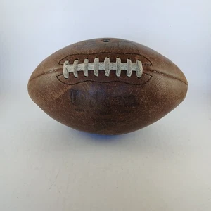 Vintage Leder Fußball Ball Wilson South Carolina Gamecock Logo LESEN  - Bild 1 von 14