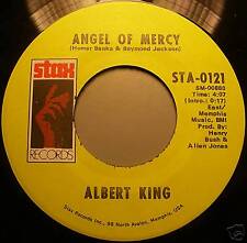 ALBERT KING 45 Angel Of Mercy / Funky London (inst.)  STAX 1972 blues Near-MINT