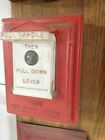  Gamewell Fire Alarm Call Box flange style  cast aluminum
