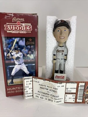 Houston Astros Hunter Pence RARE Buddies Kids Club Mini Bobblehead Coca-Cola - Image 1 of 4