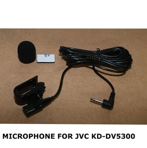 NEU MIKROFON FÜR JVC KD-DV5300 KDDV5300 KOSTENLOSER SCHNELLER VERSAND  - Bild 1 von 1