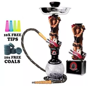 Starbuzz Sexy Ladies Edition: 1-Hose Hookah Waterpipe Complete Set- Black - Picture 1 of 5