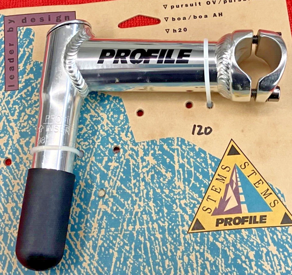 Vintage Profile Boa Stem, 120mm, 25.4mm clamp diameter - Image 1 of 1
