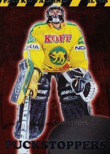 1999-00 Finnish Cardset Puck Stoppers #3 Pasi Kuivalainen