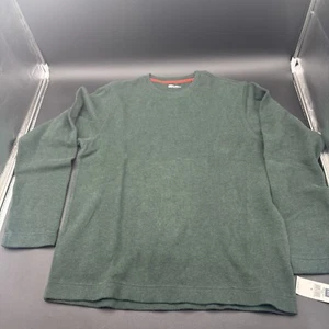Gap Sweater Green Mens Size Medium 100% Cotton Pullover Classic Fit - Picture 1 of 6