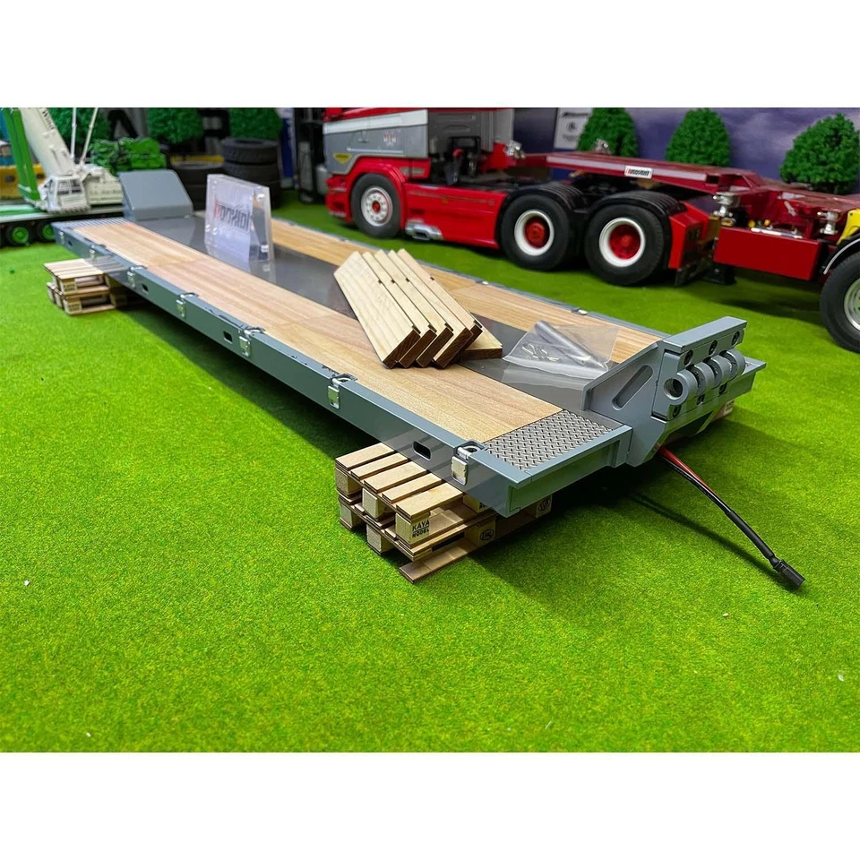 RC Car Metal CNC Flat Module For 1/14 Heavy Trailer DIY Tamiye RC Tractor Truck - Image 1 of 4