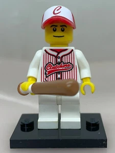 LEGO ® Minifigur Sammelobjekt Baseball Spieler Player Serie 3 - col047 col03-16 - Picture 1 of 19