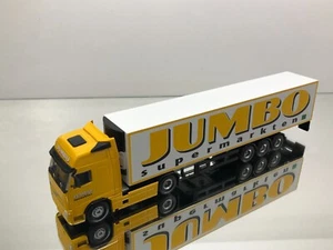 CSE VOLVO FH12 JUMBO SUPERMARKTEN TRUCK + REEFER TRAILER -YELLOW 1:50- GOOD - Picture 1 of 7