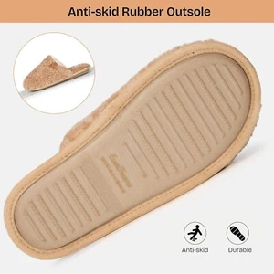 Zapatillas EverFoams para mujer difusas de espuma viscoelástica sin cordones acogedoras suaves - Imagen 1 de 6