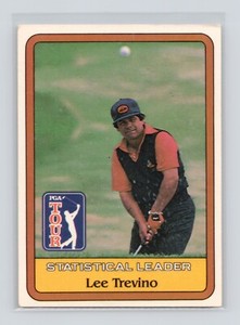 1981 Donruss PGA Golf Stars - Statistical Leader Lee Trevino (RC)