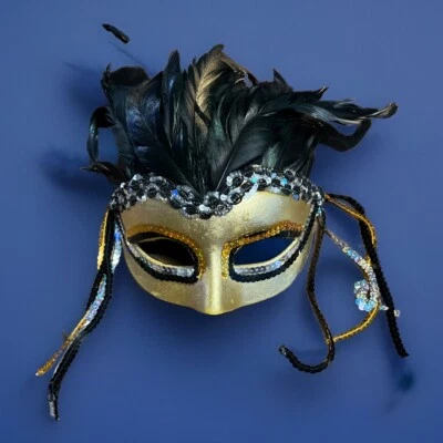 Warrior Goddess Feather Mask - Image 1 of 2