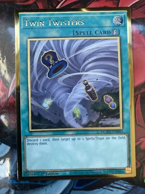 Yugioh Twin Twisters MGED-EN043 1st Edition  NM - Image 1 of 3