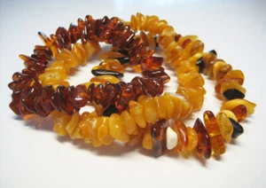 3 - Genuine Baltic Amber Bracelet 30 grams 8 in Handmade !!! - Picture 1 of 5
