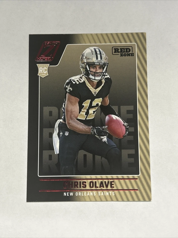 Chris Olave 2022 Panini Zenith RC #109 Red Parallel New Orleans Saints Rookie - Image 1 of 4