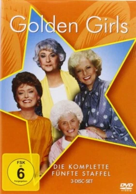 GOLDEN GIRLS COMPLETE SERIES 5 DVD 5th Fifth Season Five UK Compatible R2 Releas - Image 1 of 2