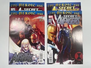 Secret Avengers: Heroic Age #1, 2, 3, 4 - 2010 - Lot of 4 - Ed Brubaker - Imagen 1 de 5