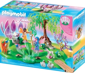 PLAYMOBIL 5444 Fairy Island w/ Magic Gemstone Source Jewel Fountain Light Up NEW - Picture 1 of 1