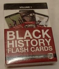 Black History Flash Cards Volume 1 Urban Intellectuals Deck