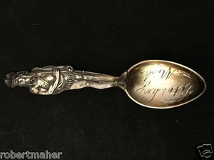 Antiker Sterling Silber Indianer Löffel MACHEN SIE MIR EIN ANGEBOT!!! - Bild 1 von 6
