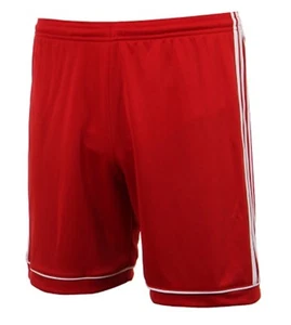 Adidas Youth Squadra 17 Training Soccer Running Red Football Kid Pants BK4773 - Picture 1 of 4