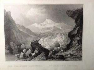 Carl Ludwig Frommel (1789-1863) Ötztaler Gletscher (Oezthal). - Bild 1 von 5