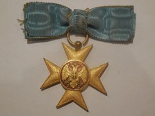 Serbia Croce della carità per le guerre balcaniche 1° classe dorata