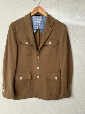 Blazer deportivo chaqueta blazer de algodón para hombre Massimo Dutti, talla 48 Foto 1 de 4