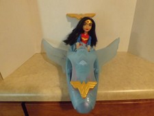 Wonder Woman 15" Invisible Jet + 12" Doll. Excellent Condition. Mattel