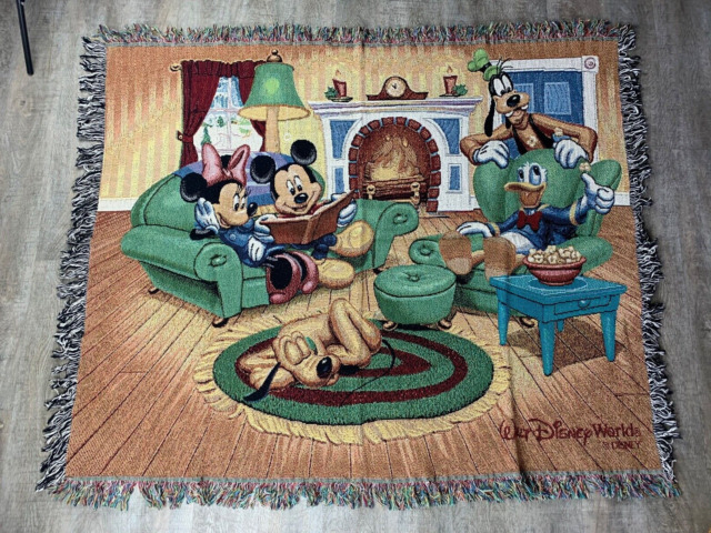 Walt Disney World Mickey and Minnie Tapestry - household items - by owner -  housewares sale - craigslist