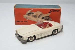 B64 1:43 TEKNO DENMARK 924 MERCEDES-BENZ 300SL 300 SL CREAM NMIB - Picture 1 of 18