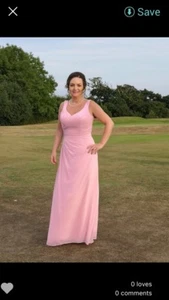 New Chiffon Bridesmaid Dress Wedding Maxi Length Formal Party Prom Evening Gown - Picture 1 of 4