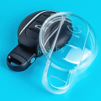 Funda Carcasa Llavero Coche Transparente Transparente Para Mini Cooper One Countryman Clubman Foto 1 de 4